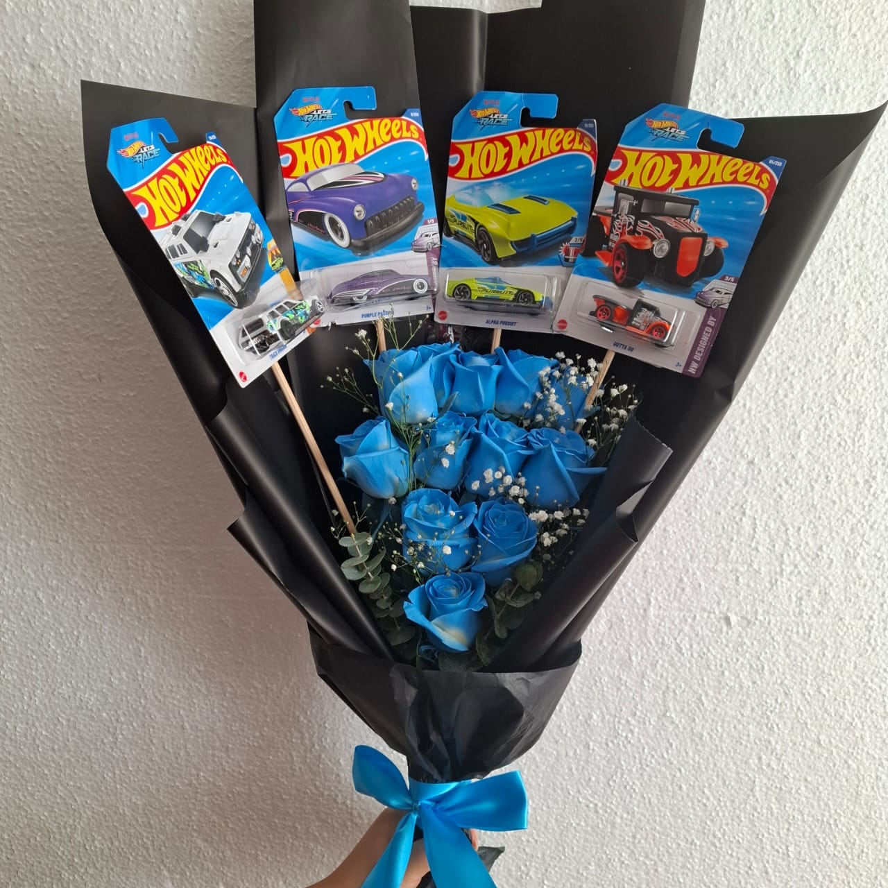 Rosas azules